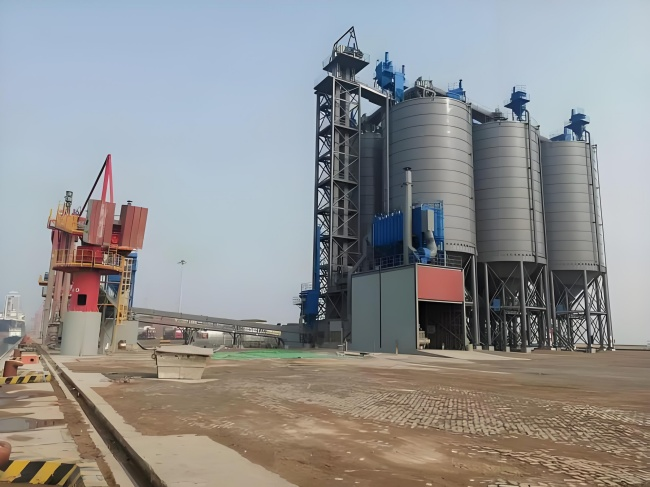 吐鲁番高架骨料仓